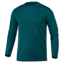 BAW Men's Teal Xtreme Tek Long Sleeve Shirt