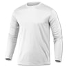 BAW Men's White Xtreme Tek Long Sleeve Shirt