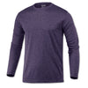 BAW Men's Heather Purple Xtreme Tek Long Sleeve Shirt