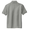 Port Authority Youth Cool Grey Silk Touch Polo