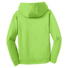 Sport-Tek Youth Lime Shock Sport-Wick Fleece Hooded Pullover