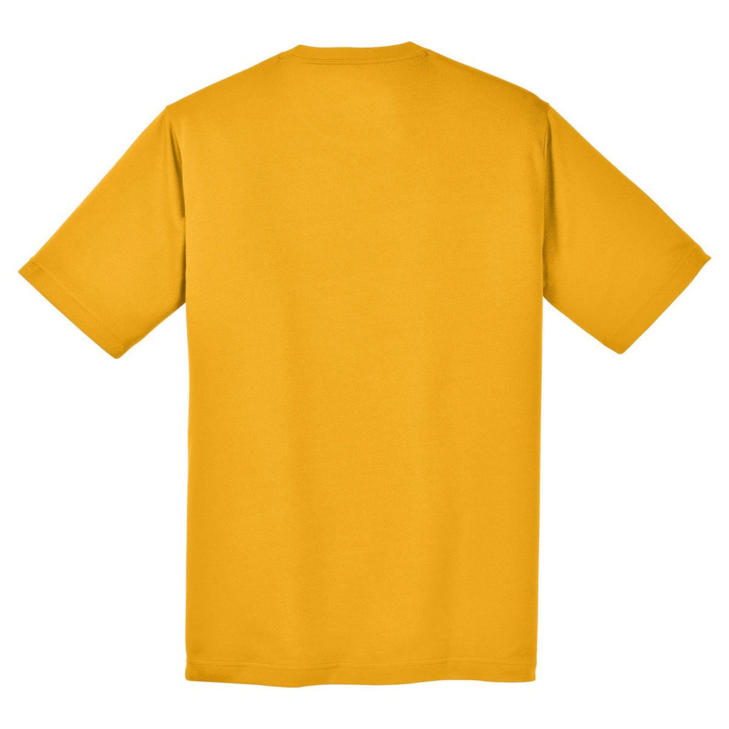 Sport-Tek Youth Gold PosiCharge RacerMesh Tee