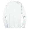 Sport-Tek Youth White Long Sleeve PosiCharge Competitor Tee