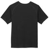 Sport-Tek Youth Black Short Sleeve Rashguard Tee