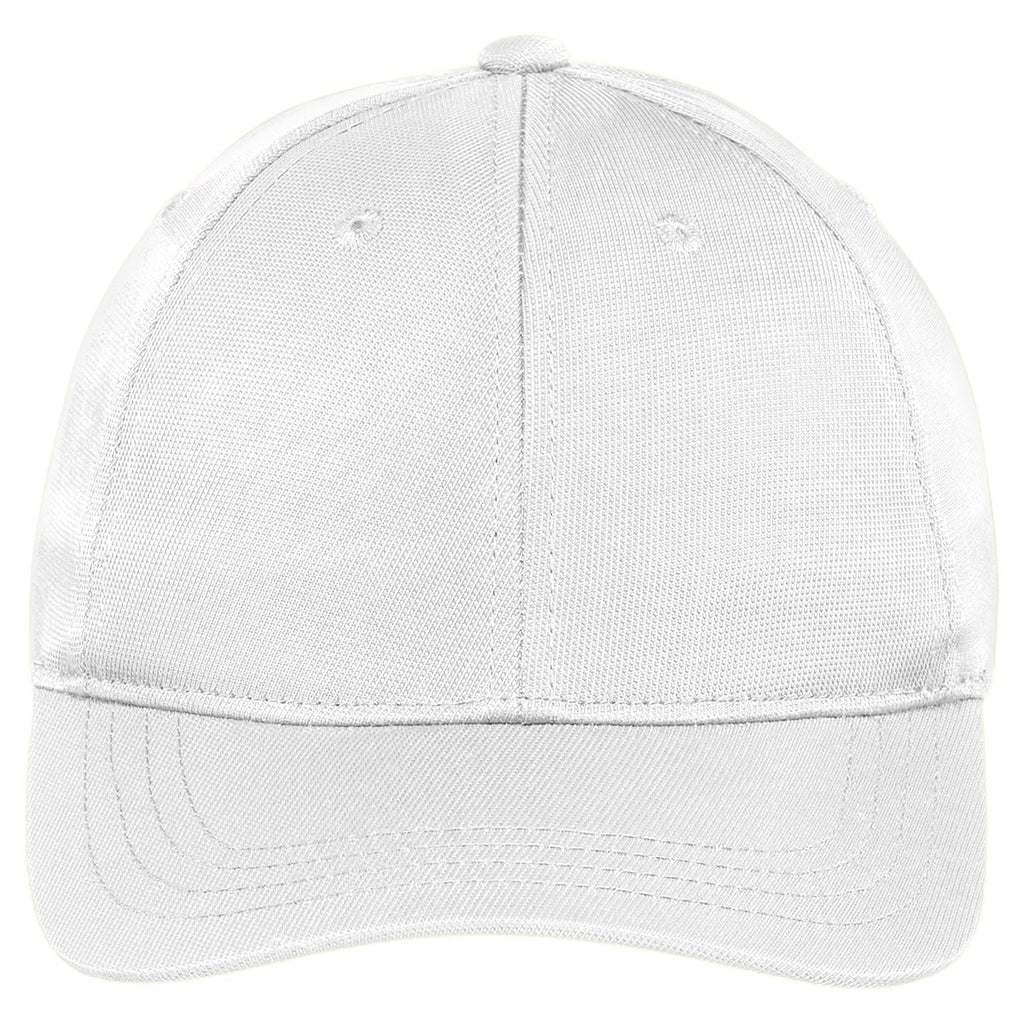 Sport-Tek Youth White Dry Zone Nylon Cap