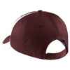 Sport-Tek Youth Maroon/White Dry Zone Nylon Colorblock Cap