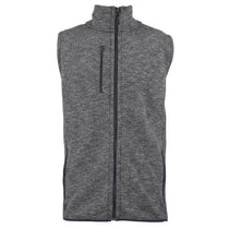 Zusa Men's Grey Heather Midtown Fleece Vest