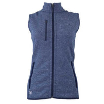 Zusa 4 Day Women's True Navy Heather Midtown Fleece Vest