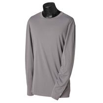 Champion Men's Double Dry Stone Grey L/S Performance T-Shirt