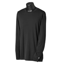 Champion Men's Double Dry Black L/S Performance T-Shirt