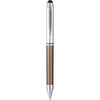 Luxe Grey Lucite Ballpoint Stylus