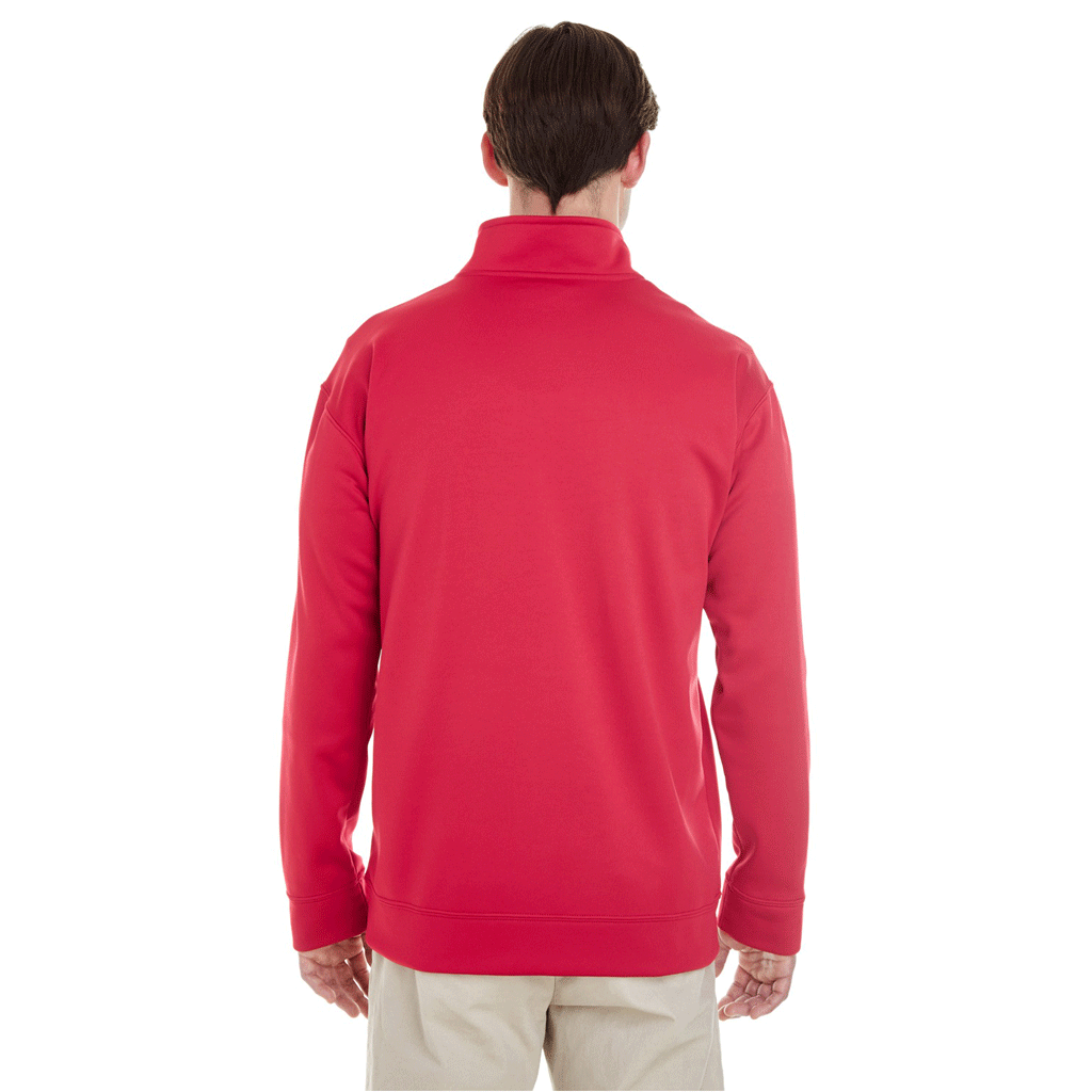 Gildan Men's Sport Scarlet Red Performance 7 oz. Tech Quarter-Zip Sweatshirt