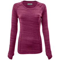 Levelwear Women's Heather Blackcurrant Verve Paris Long Sleeve