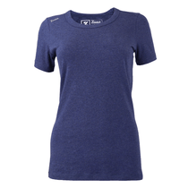 Zusa Women's True Navy Heather Peachy Tee