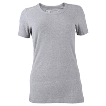 Zusa Women's Light Grey Heather Peachy Tee