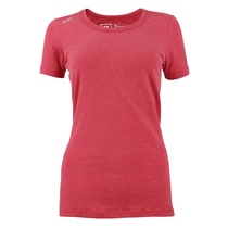 Zusa Women's Red Heather Peachy Tee